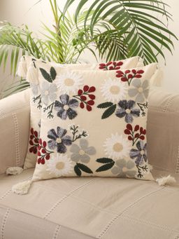 Jamio FIrati - Set Of 2 Floral Square Cushion Covers