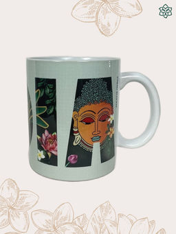 Maatir - Buddha & Pichwai Art India Coffee Mug