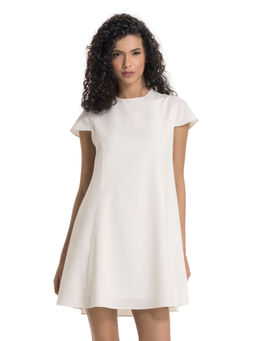 Kazo - White Mini Dress