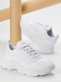 Puma - White Cassia WoMens's Sneakers