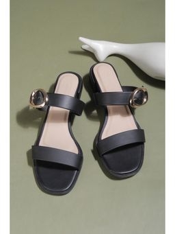 Allen Solly - Women Black Casual Heels