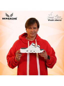 BERSACHE - Extra Soft Classic Casual Ultra Soft White Slider