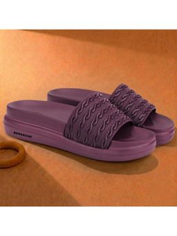 BERSACHE - Extra Soft Classic Casual Ultra Soft Purple Slider