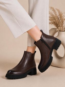 Twenty Dresses by Nykaa Fashion - Women Brown Boots