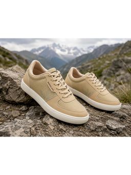 WOODLAND - Beige Lightweight Comfortable Everyday Sneakers For Men