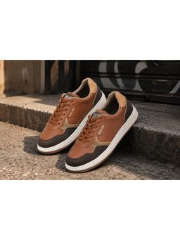 WOODLAND - Tan Lightweight Comfortable Everyday Sneakers For Men
