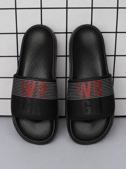 WROGN - Black L Downtime Sliders For Men