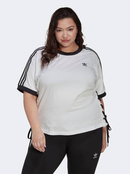 adidas Originals - LACED TEE White Casual T-Shirts