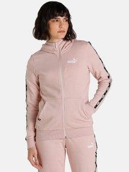 Puma - Power Full-zip Women Pink Hoodie