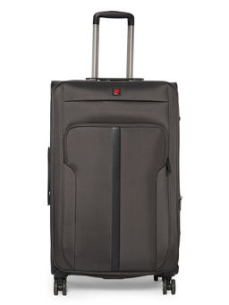 Swiss Brand - GRANDE Dark Grey Color Nylon Material Soft 28" Large Trolley