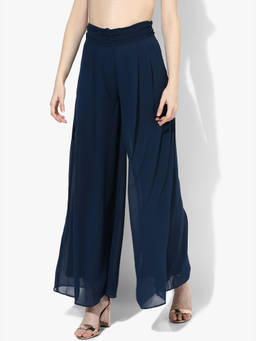 Kazo - Navy Blue Palazzo