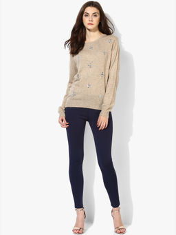 Kazo - Navy Blue Jeggings