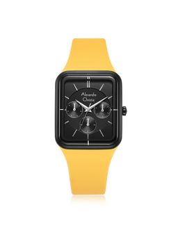 Alexandre Christie - AC 2744 Ladies Multi Function Watch - Bumblebee Yellow