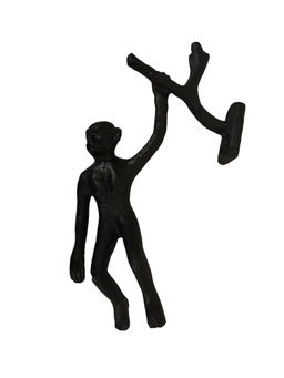 Manor House - Monkey Hanging Wall Décor 3D 12 Inches