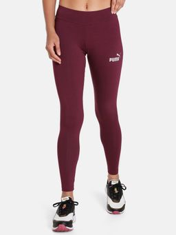 Puma - Cat Logo Womens Purple Tights