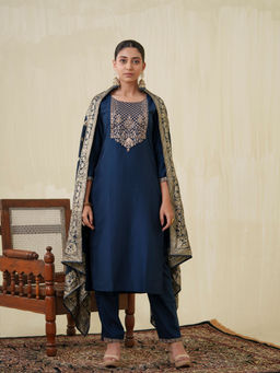 Autumnlane - Reva Twilight Kurta With Pant & Dupatta (Set of 3)