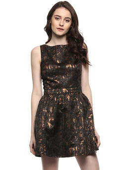 Kazo - Black Sherry Dress