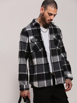 SHOWOFF - Edition Black Checked Shacket