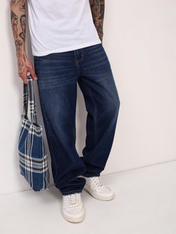 SHOWOFF - Edition Mens Blue Solid Jeans