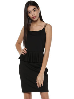 Kazo - Black Venessa Dress