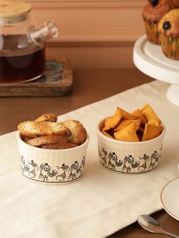 The Decor Mart - Tribal Art Bowl- Set Of 2