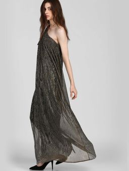 Kazo - Black Mellow Buff Rachel Maxi Dress