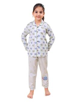 CASA DE NEENEE - Shell Snugs Range Full Sleeves Shirt and Pyjama