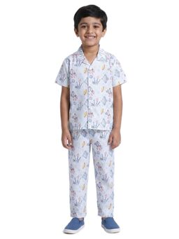 CASA DE NEENEE - Astro Snugs Range Half Sleeves Shirt and Pyjama
