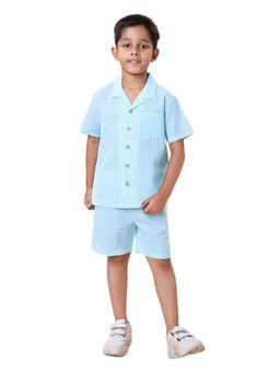 CASA DE NEENEE - Green Puffin Wear Range Half Sleeves Shirts and Shorts