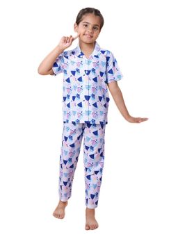 CASA DE NEENEE - White Melon Range Half Sleeves Shirt and Pyjama