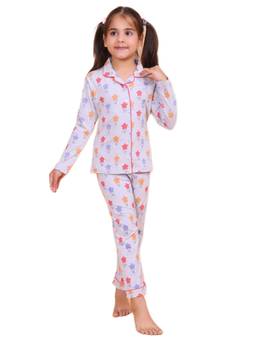 CASA DE NEENEE - Lavender Star Buddies Range Full Sleeves Shirt and Pyjama
