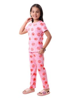 CASA DE NEENEE - Pink Rosey Rush Range T-Shirt and Pyjama