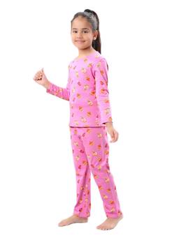 CASA DE NEENEE - Pink Dream Duo Range Full Sleeves T-Shirt and Pyjama