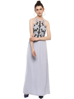 Kazo - Grey Jennifer Maxi Dress