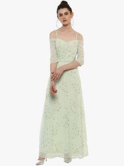 Kazo - Green Virginia Maxi Dress