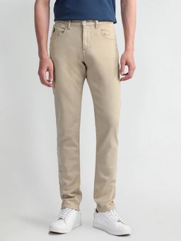 U.S. POLO ASSN. - Beige Cotton Jeans