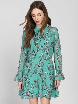 Kazo - Green Meher Mini Dress