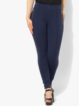 Kazo - Navy Blue Jeggings