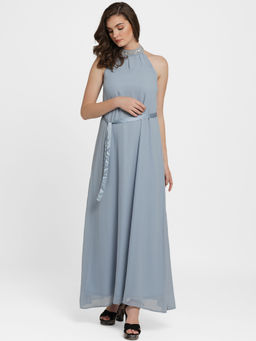 Kazo - Blue Maxi Dress