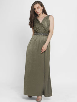 Kazo - Green Caria Maxi Dress