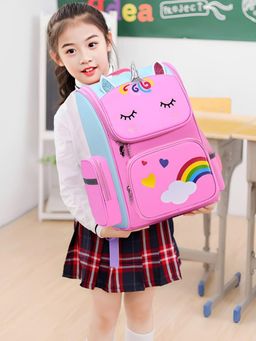 SYGA - Kids Cute Unicorn Design Backpack - Pink