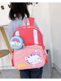 SYGA - Kids Backpack with Coin Purse for Preschool and Kindergarten Students - Rose Red