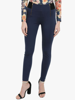 Kazo - Navy Blue Abby Jegging