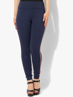 Kazo - Navy Blue Abigail Jegging