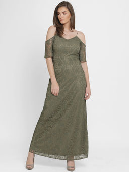 Kazo - Green Ashlys Maxi Dress