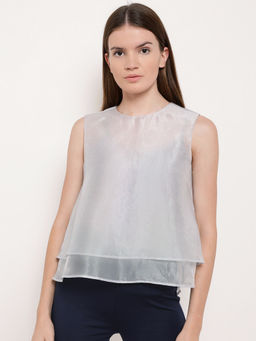 Kazo - Grey Arlette Solid Top