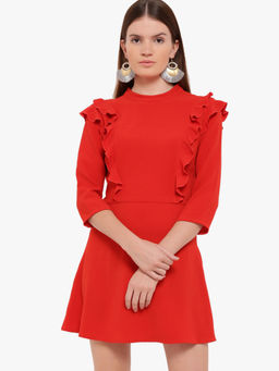 Kazo - Red Kristie Mini Dress