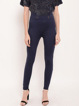 Kazo - Navy Blue Manon Jegging