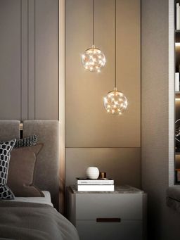 The Art House - Modern Style New Golden Black Pendant Lamp For Living Room Bedroom Hall