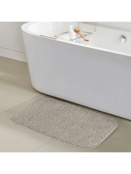 OBSESSIONS - Anti-Skid Polyester Bath Mat - Taupe